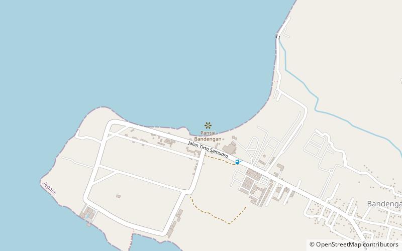 tirto samodra beach jepara location map