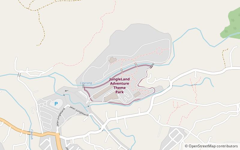 jungleland adventure theme park bogor location map