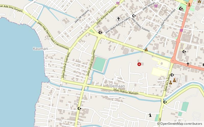 Kamal Djunaedi Stadium location map