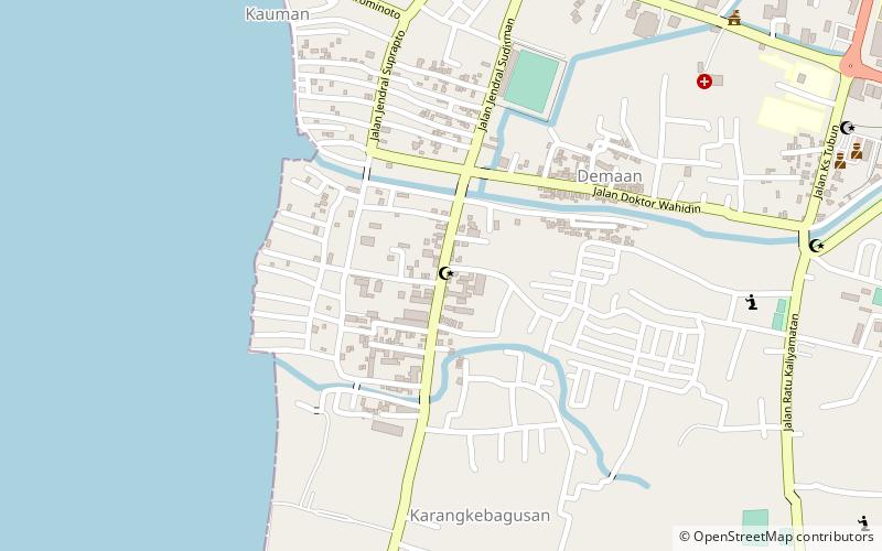 Mantingan Mosque location map