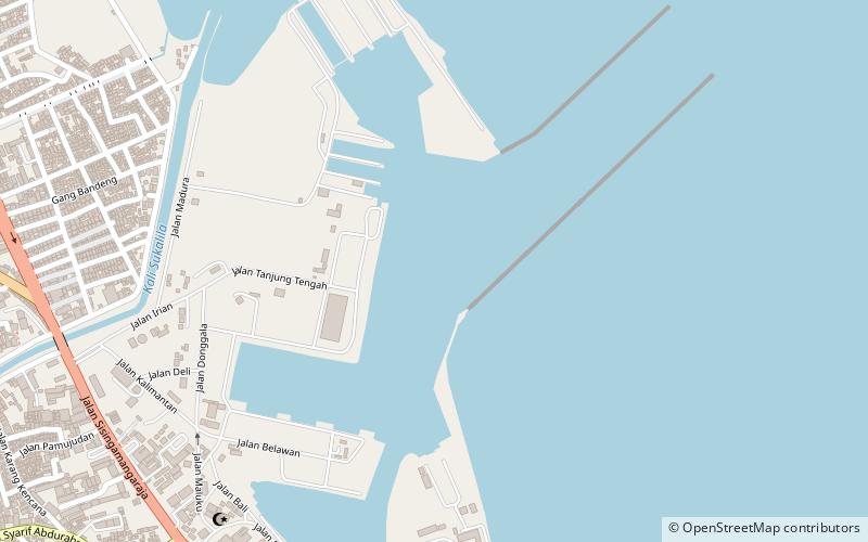 Port of Cirebon location map