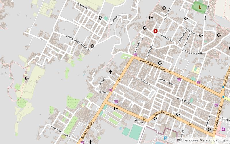 pertapaan karmel ocd bandung location map