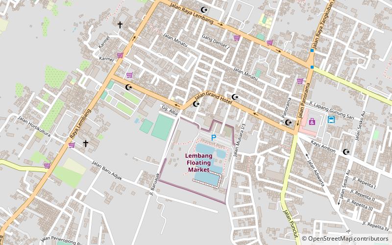 Lembang location map