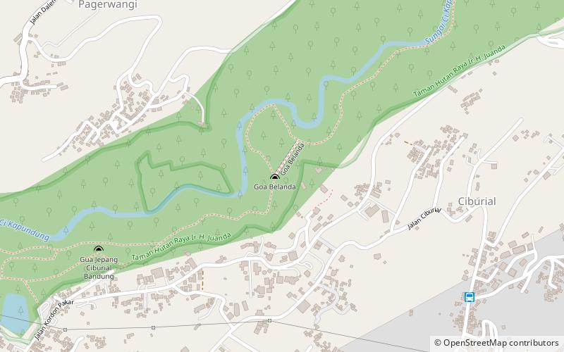 dutch cave bandung location map