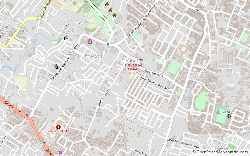 pandiga sport center bandung location map
