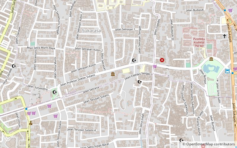 museum barli bandung location map