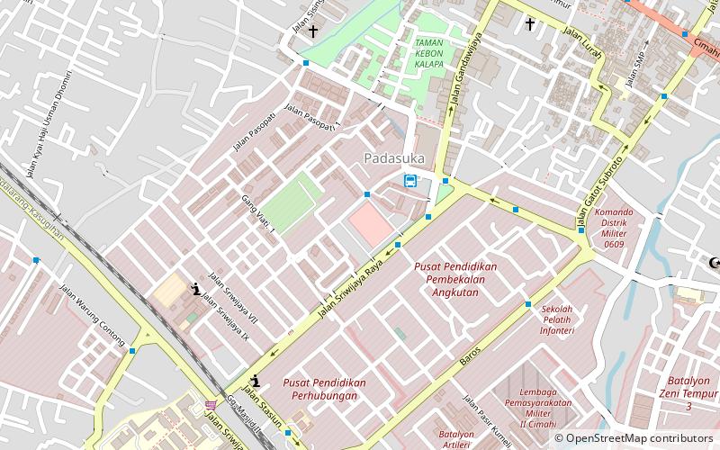 pasar antri baru cimahi bandung location map