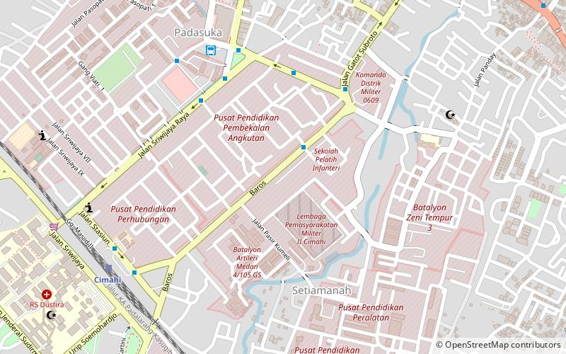 Central Cimahi location map