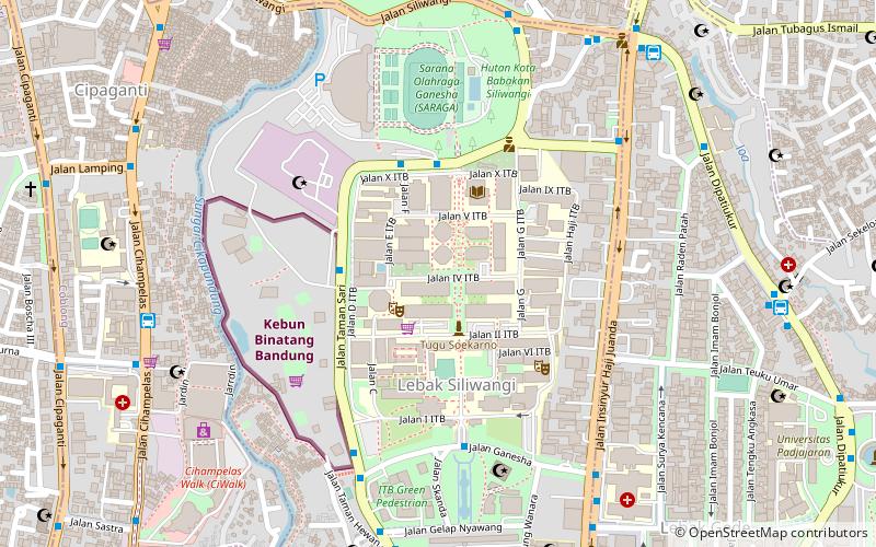 universitas jenderal soedirman bandung location map