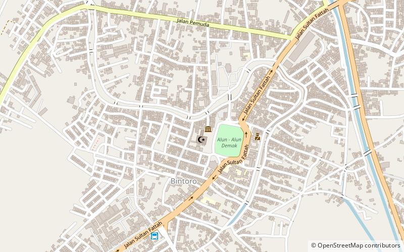 demak location map