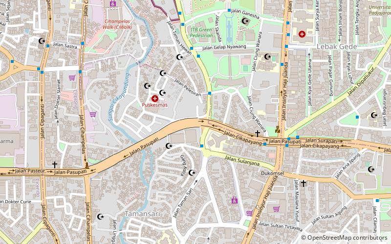 Taman Pasupati location map