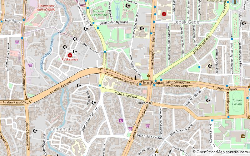 Pasupati Bridge location map