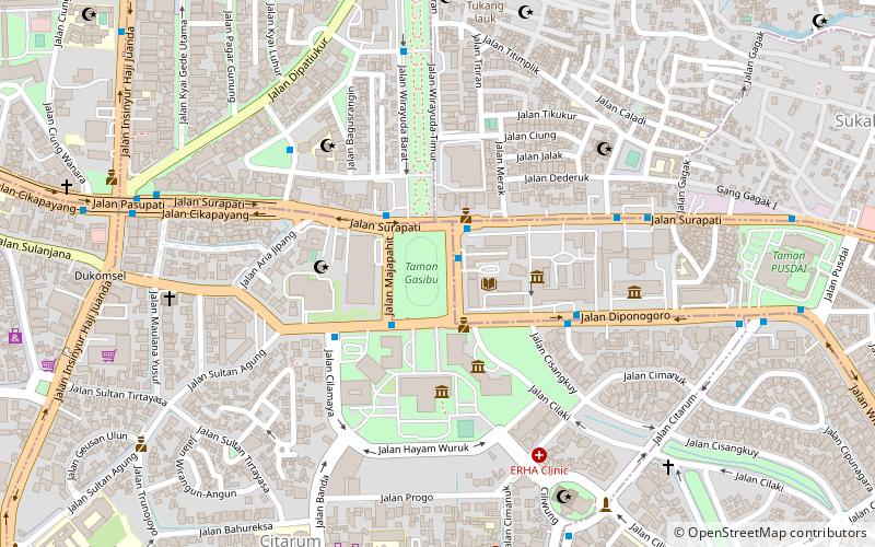 gasibu park bandung location map