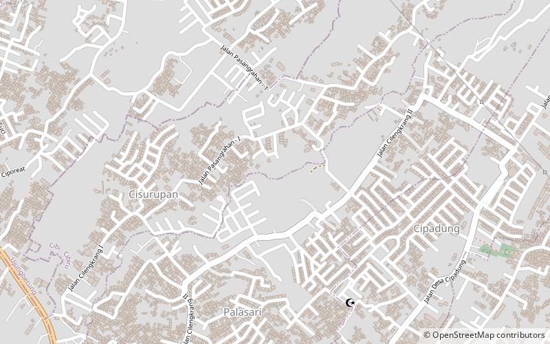 cibiru bandung location map