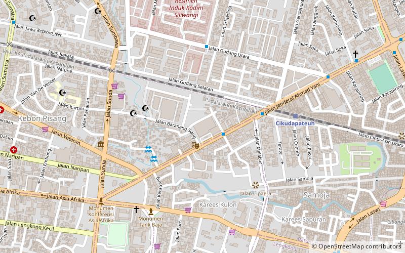 kosambi plaza bandung location map