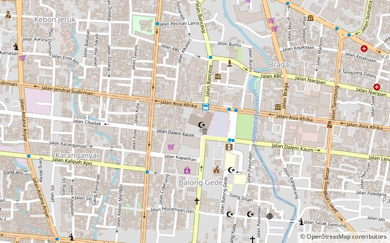 Grand Mosque of Bandung location map