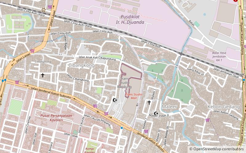 Trans Studio Bandung location map