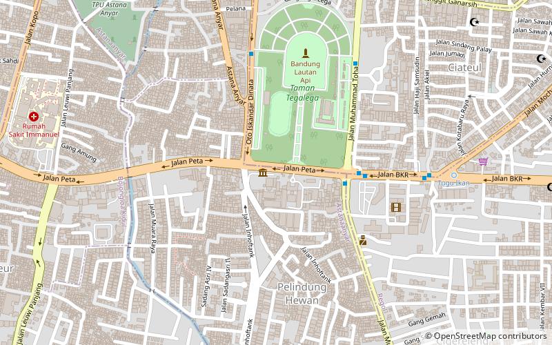 Sri Baduga Museum location map