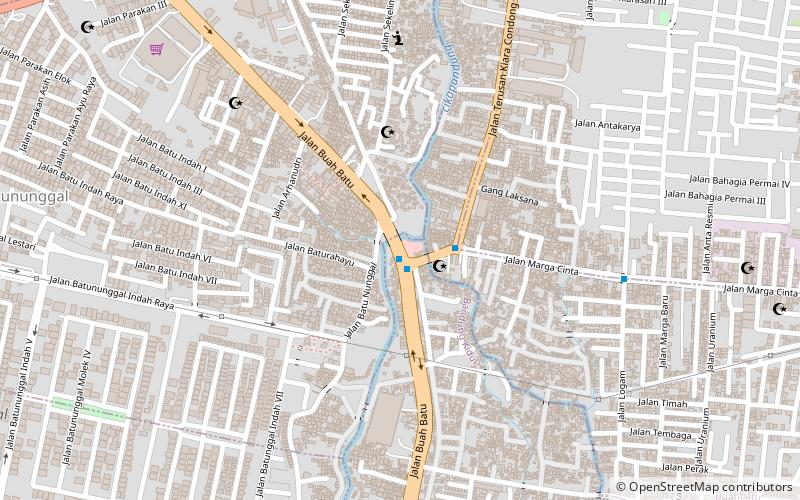 pasar kordon bandung location map