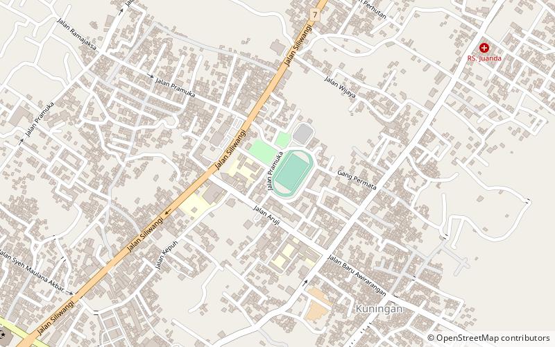 mashud wisnusaputra stadium kuningan location map