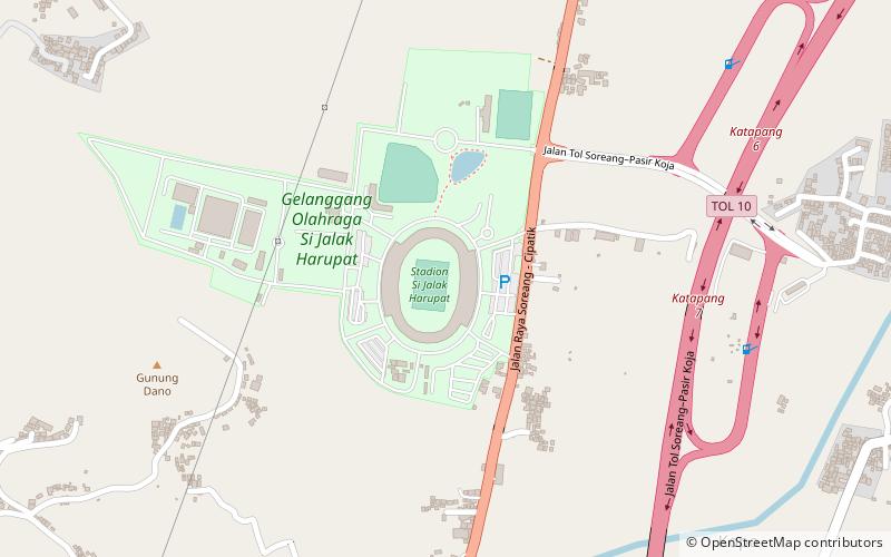 Patriot Stadium location map