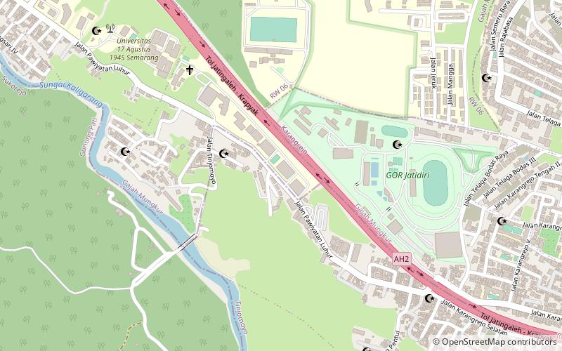 soegijapranata catholic university semarang location map