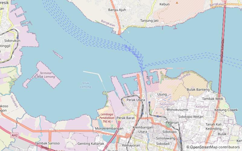 Port of Tanjung Perak location map