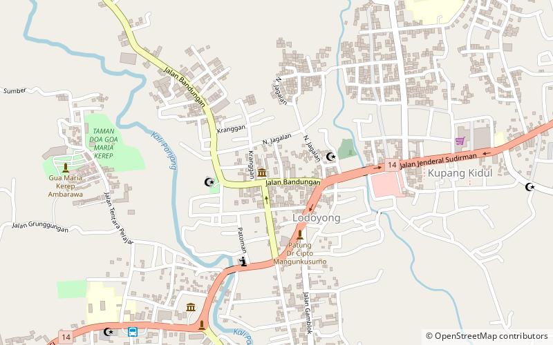 kawedanan ambarawa location map
