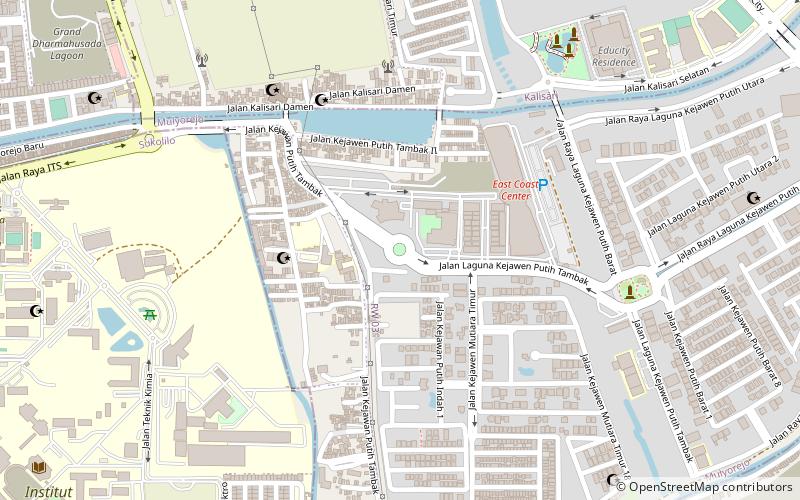 Pakuwon City Mall location map