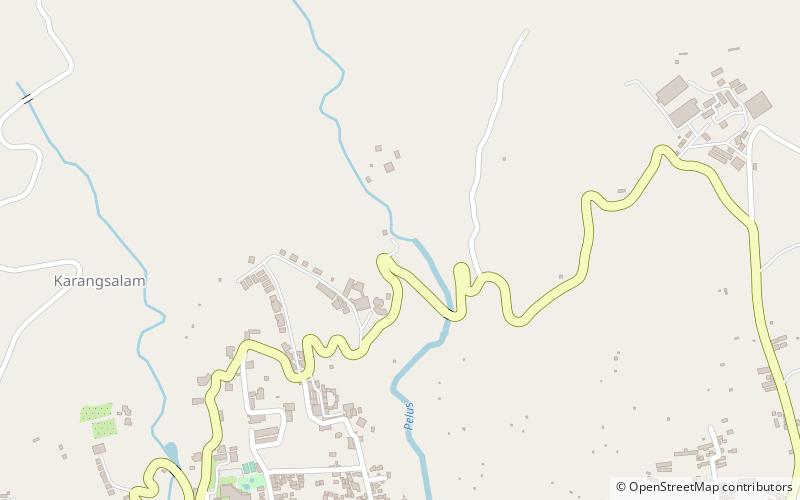 Baturraden Adventure Forest location map