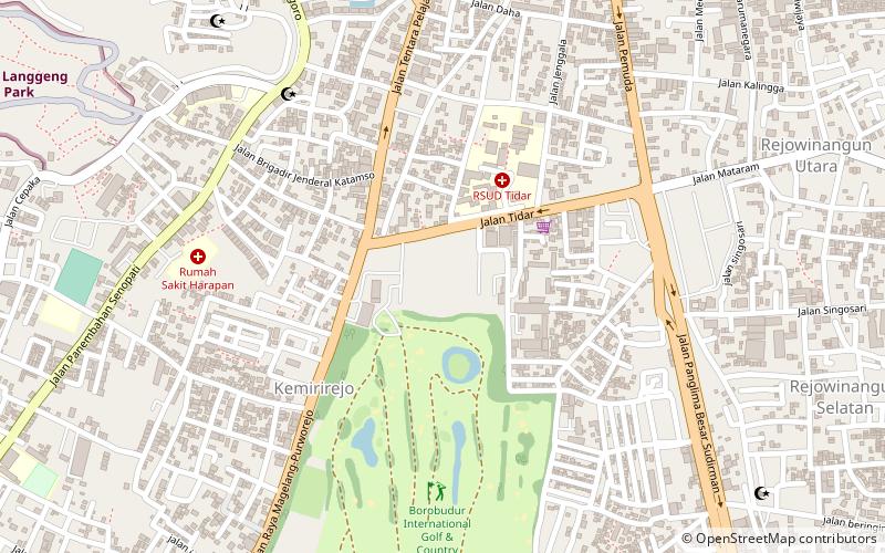Abu Bakrin Stadium location map