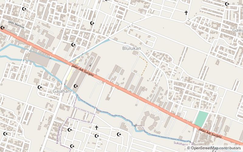 Polytechnic ATMI Surakarta location map