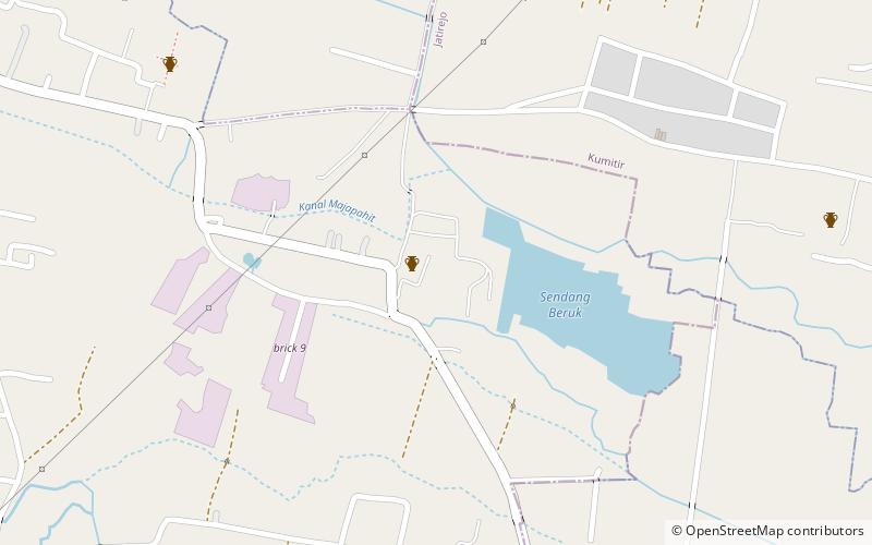 Candi Tikus location map