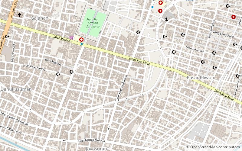 pasar kliwon solo location map