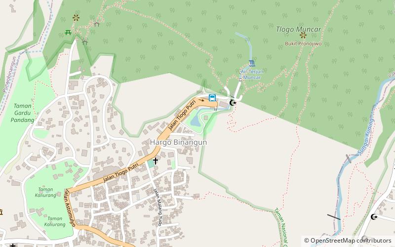 tlogo putri kaliurang location map