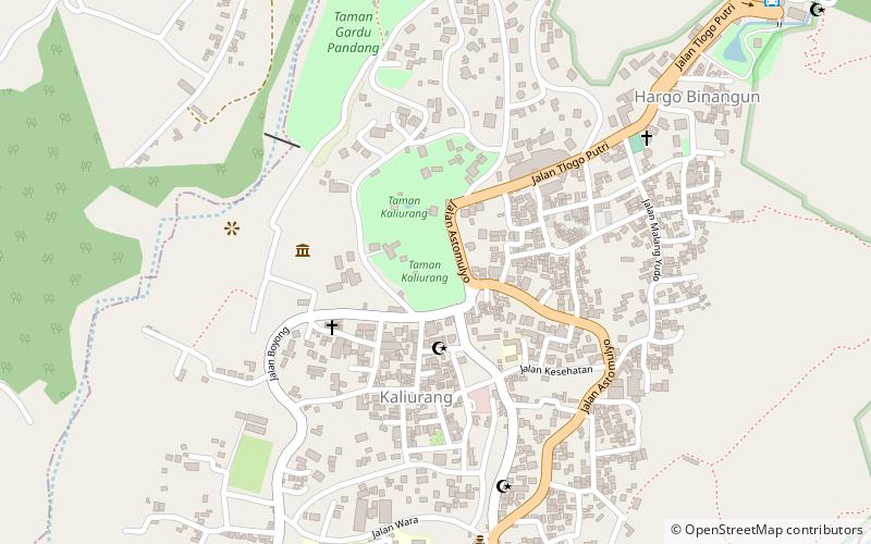 taman kaliurang location map
