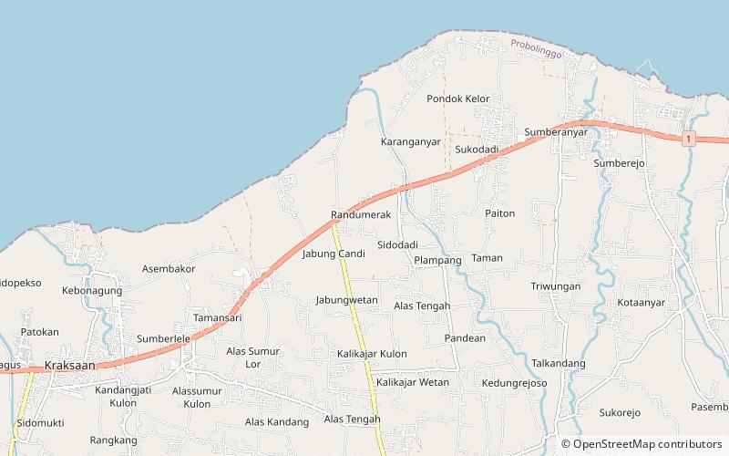 Jabung location map