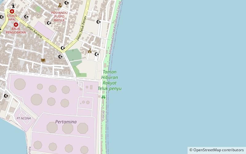 Teluk Penyu Beach location map