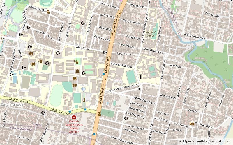 Sanata Dharma University location map