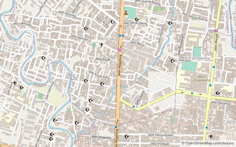 jogja city mall yogyakarta location map