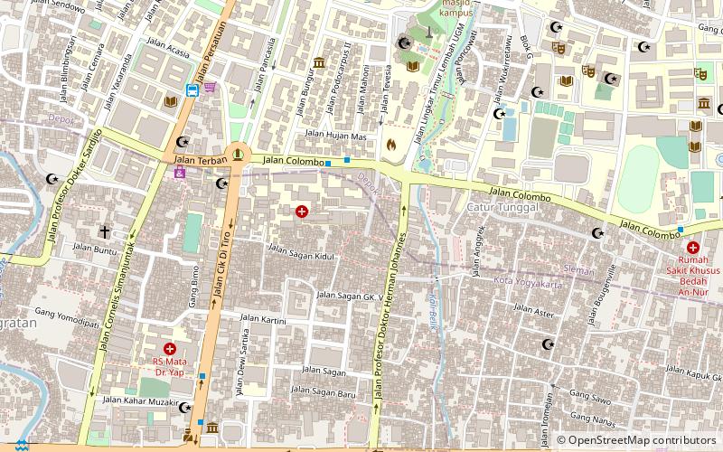garuda uny racing team yogyakarta location map