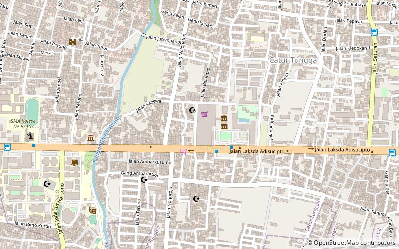 Plaza Ambarrukmo location map