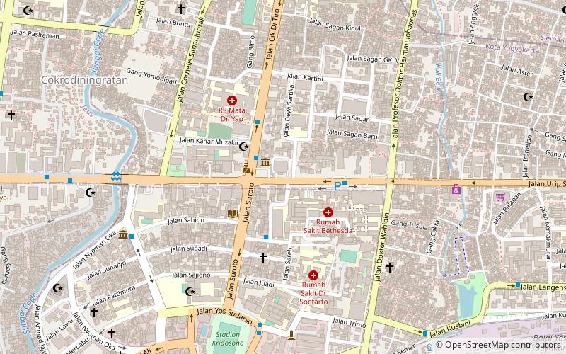 Dharma Wiratama Museum location map