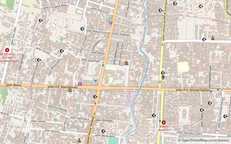 Jogja National Museum location map