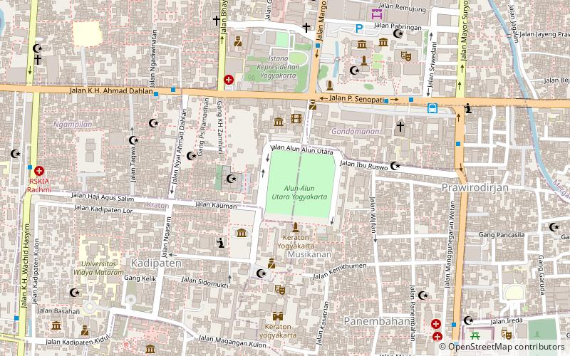 the sultans square yogyakarta location map