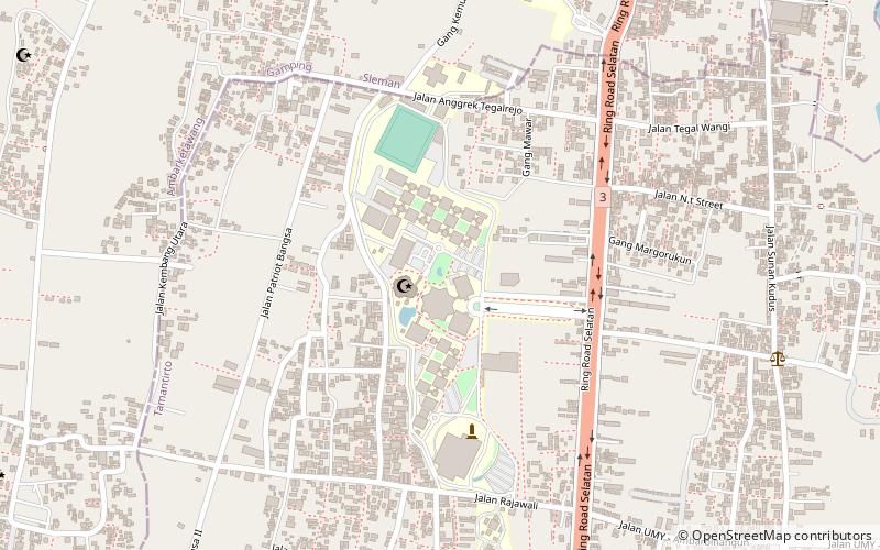 Muhammadiyah University of Yogyakarta location map
