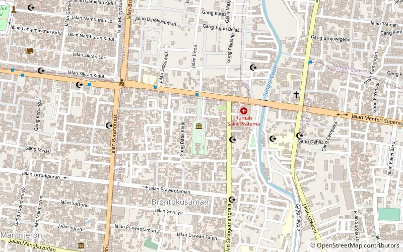 museum perjuangan yogyakarta location map