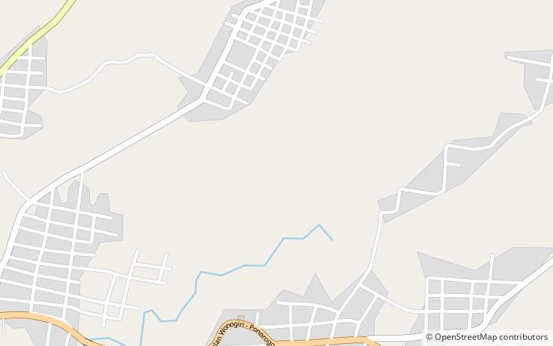 ngadirojo wonogiri location map
