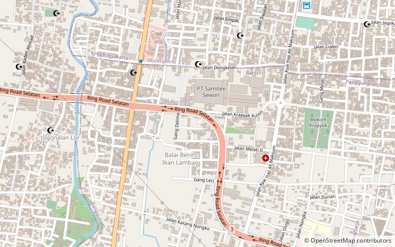 Pendhapa Art Space location map