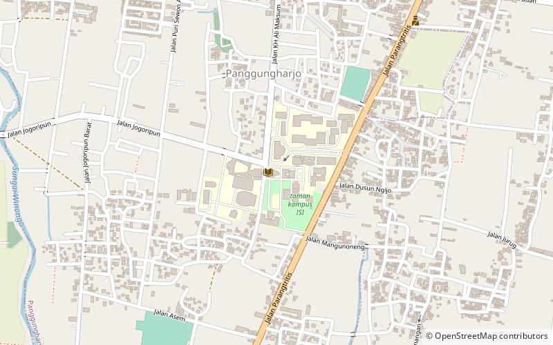 Indonesian Institute of the Arts location map